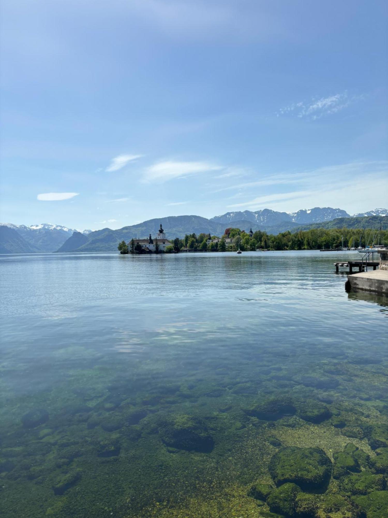 Wohnung See- Und Bergnaehe Gmunden Buitenkant foto