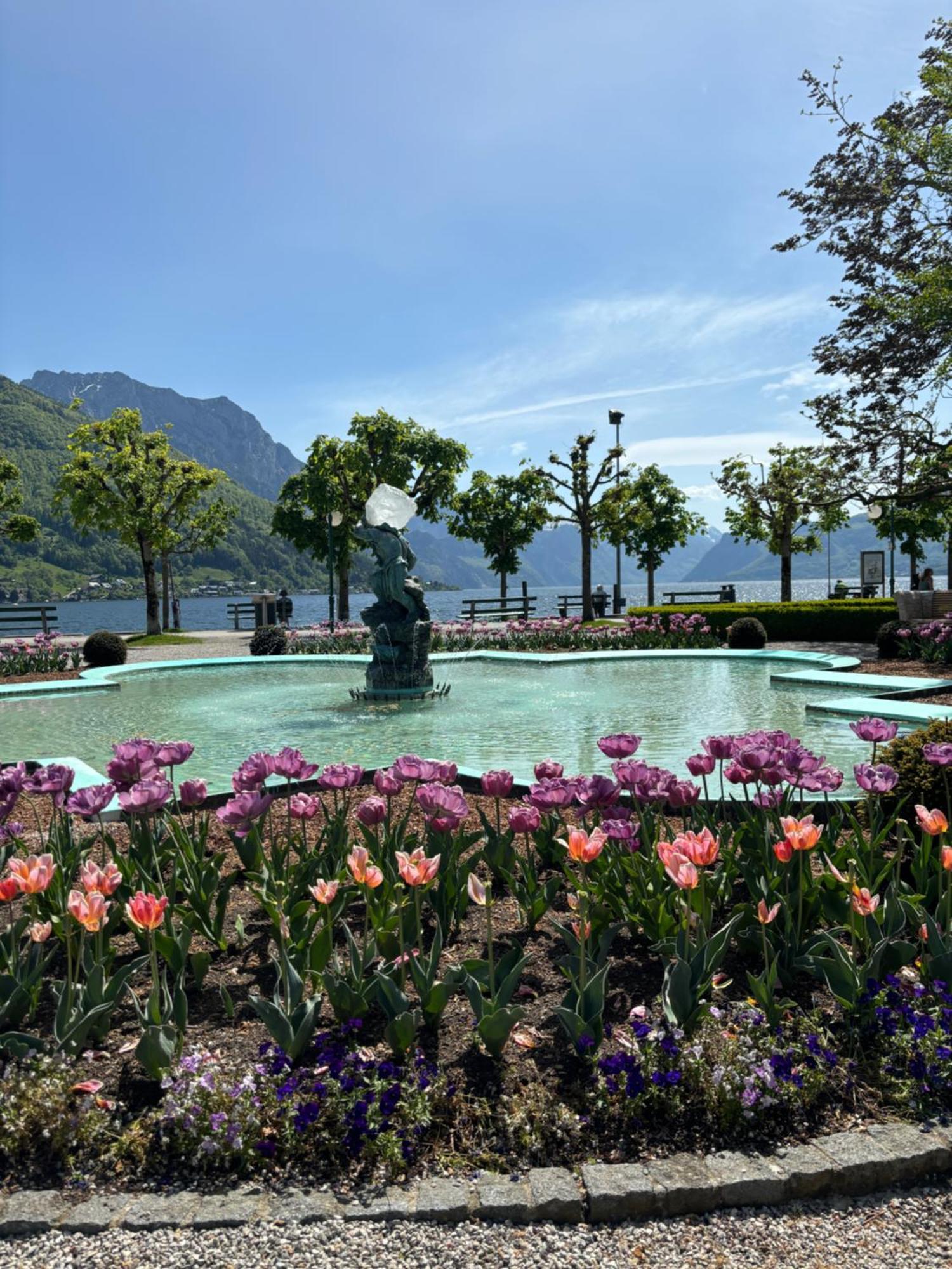 Wohnung See- Und Bergnaehe Gmunden Buitenkant foto